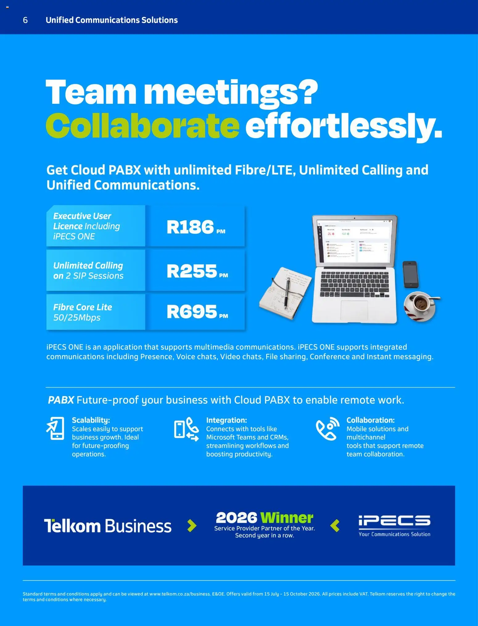 New Telkom catalogue – valid from 15/07/2026 | Page: 6 | Products: Remote