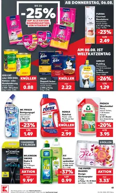Kaufland DE -DE Folder - Voorbeeld van een folder van Kaufland DE, geldig van 06-08-2026 | Pagina: 41