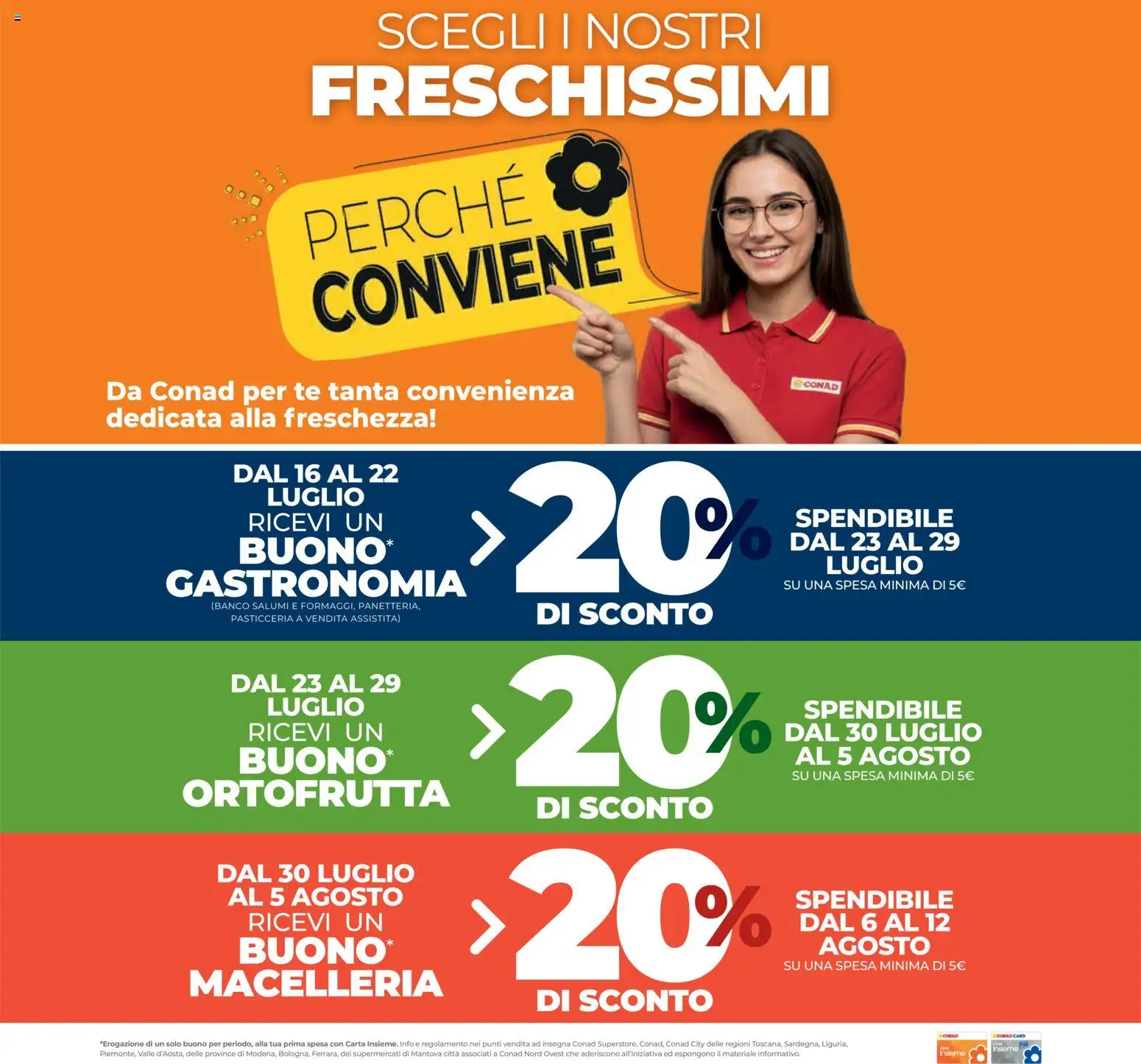 Volantino Conad del 16/07/2026 | Pagina: 12 | Prodotti: Tè