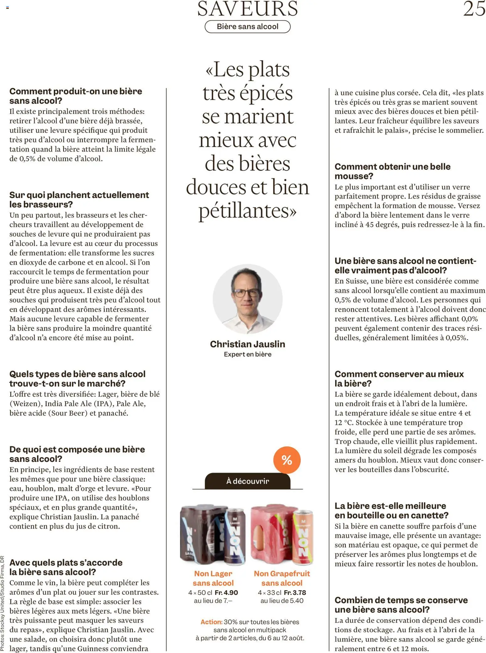 Migros aktionen Magazine FR – gültig ab 05.08.2026 | Seite: 25