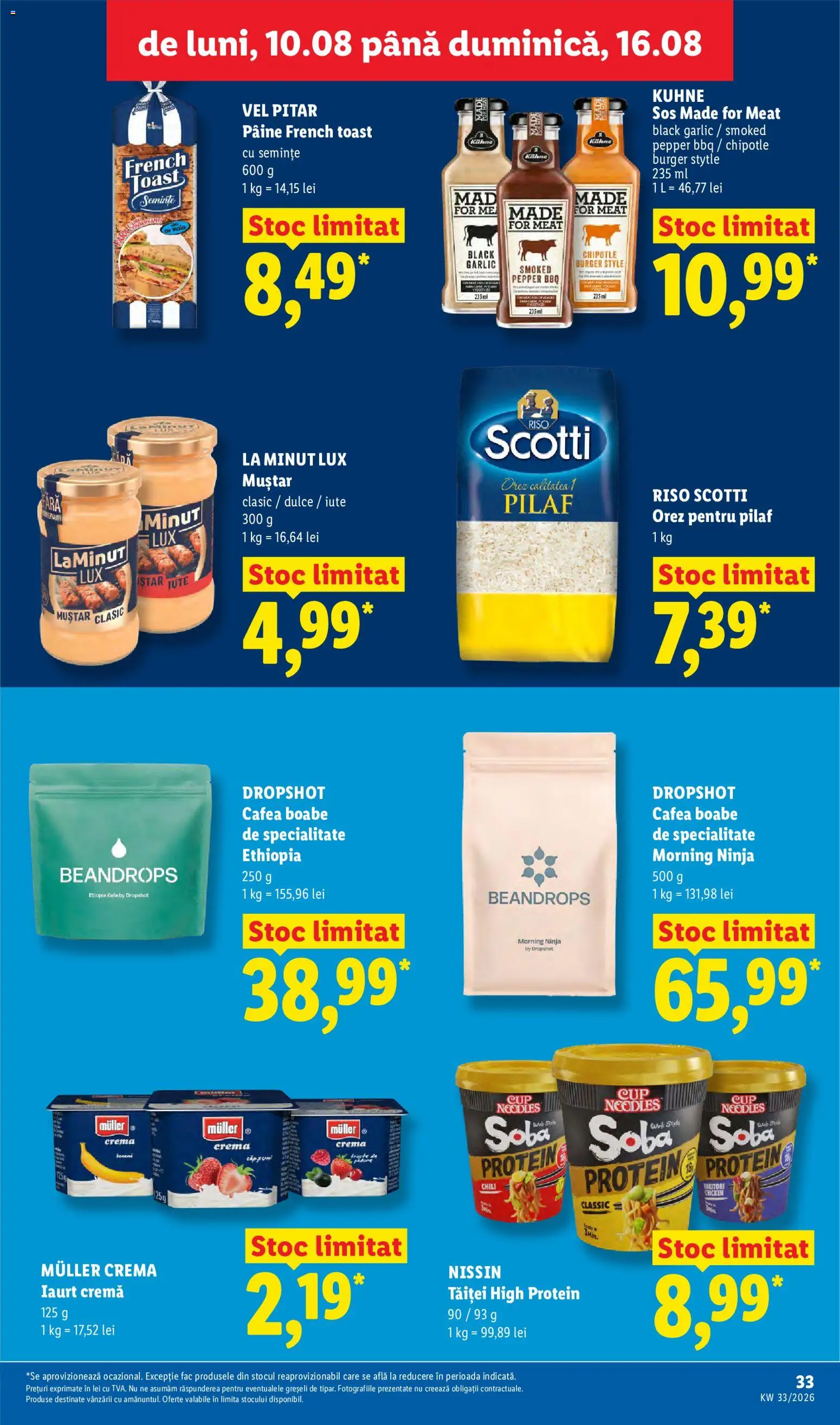 Noul catalog Lidl – valabil de la 10.08.2026 | Pagină: 33