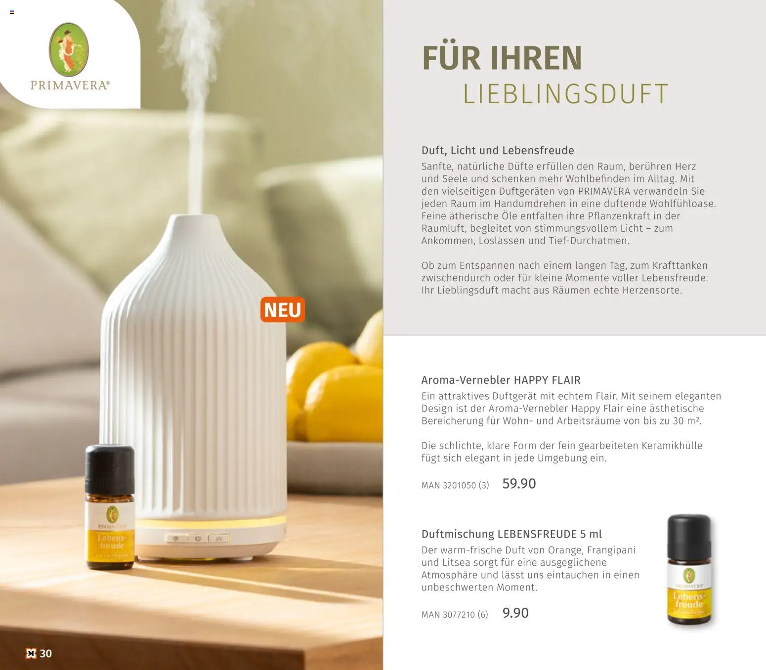 Müller Haushaltskatalog – gültig ab 01.10.2026 | Seite: 30 | Produkte: Duft