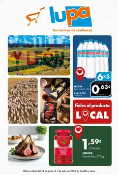 Vista previa Lupa Supermercados folleto válido desde el 18.06.2026