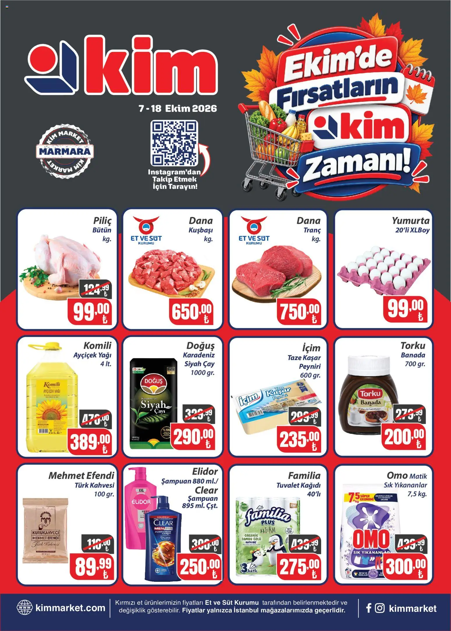 Kim Market Katalog - Marmara Insert - 07 Ekim 2026 tarihinden itibaren geçerlidir | Sayfa: 1