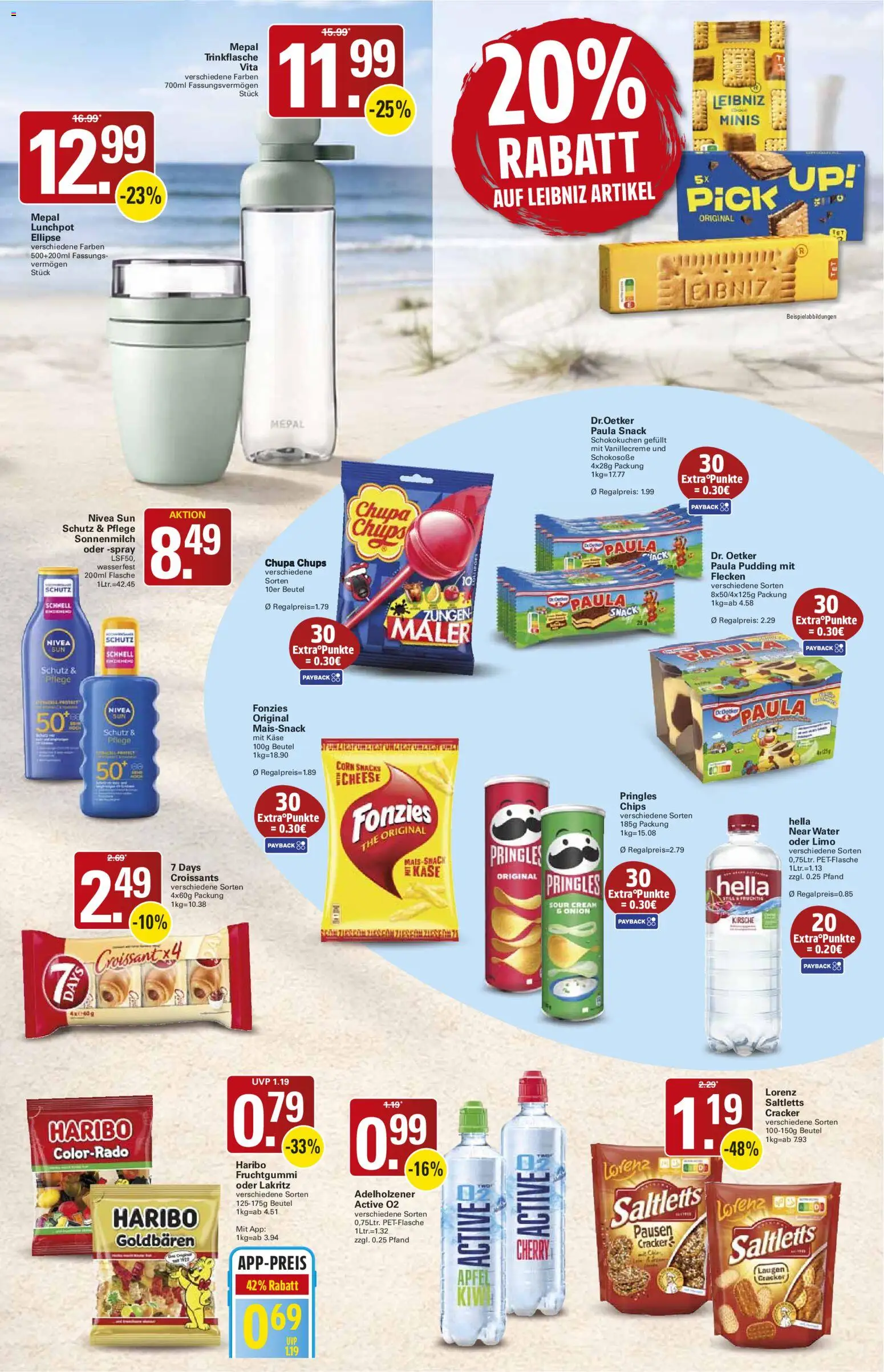 WEZ Prospekt – gültig ab 27.07.2026 | Seite: 3 | Produkte: Haribo, Pudding, Croissant, Hella