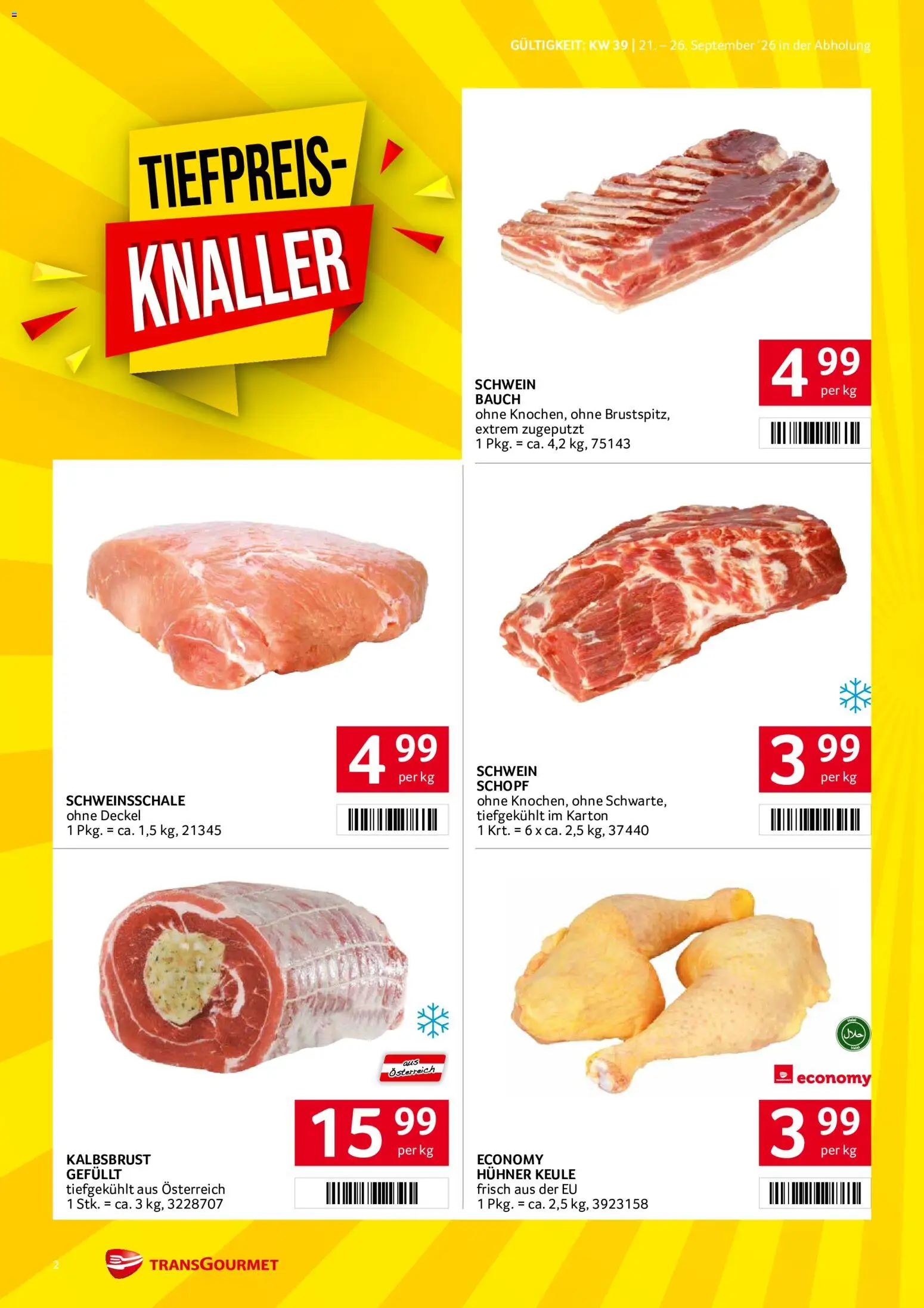 Transgourmet Flugblatt gültig ab 20.09.2026 | Seite: 2