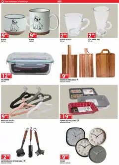 Pogląd oferty "Merkury Market gazetka" - ważna od 01.06.2026 | Strona: 37 | Produkty: Szklanka, Zegar, Wieszaki, Deska do krojenia