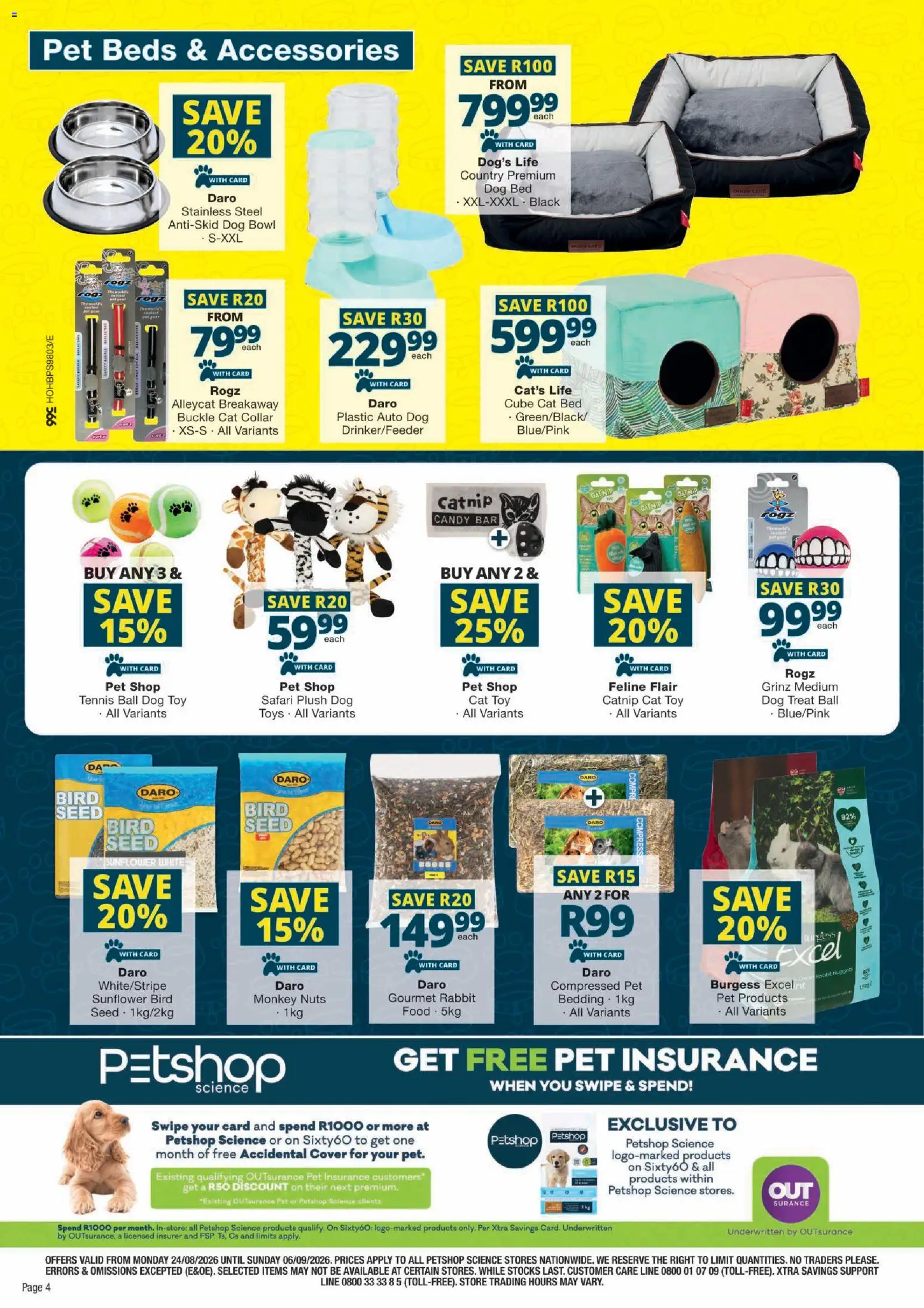 New Checkers catalogue – valid from 24/08/2026 | Page: 4 | Products: Cover, Rabbit, Bowl, Nuts