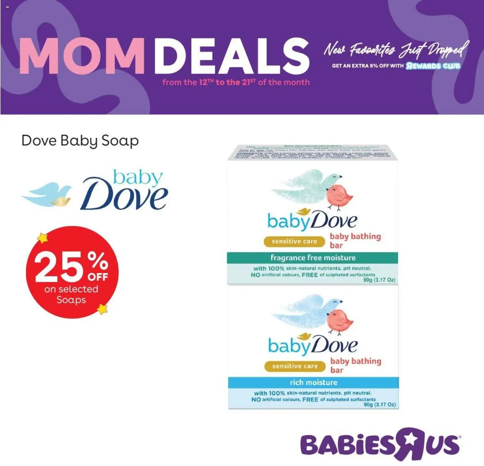 New Babies R Us catalogue – valid from 15.06.2026 | Page: 6 | Products: Fragrance, Soap