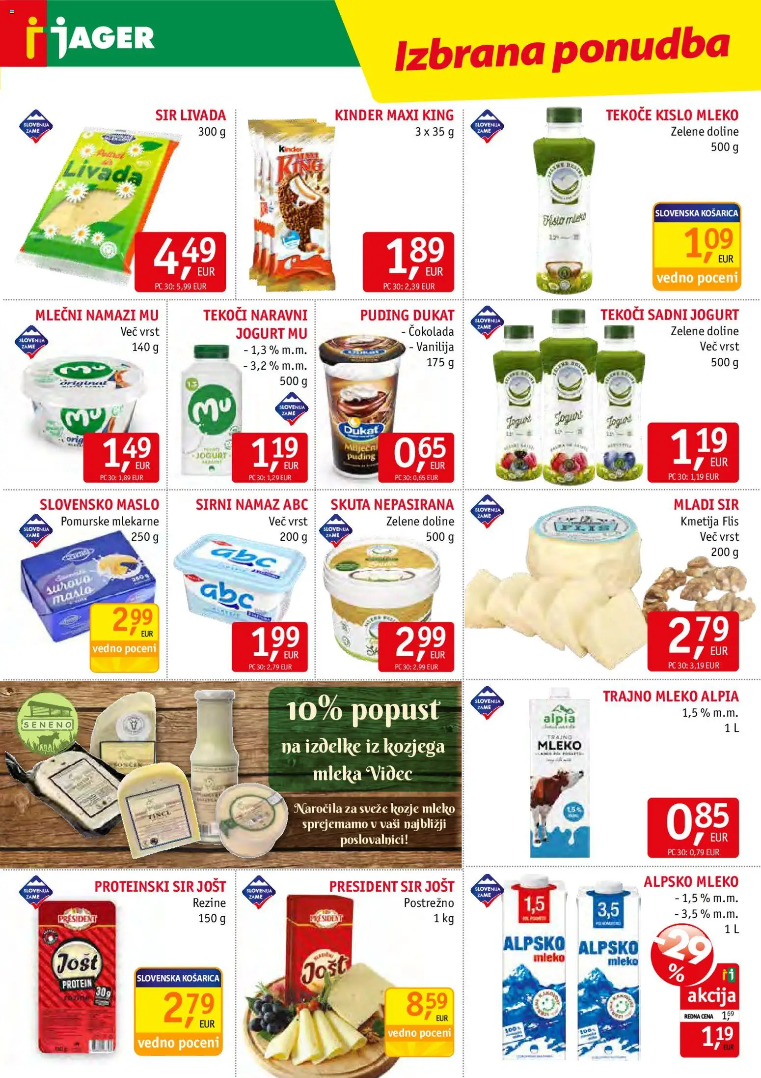 Novi Jager katalog ponudbe – veljaven od 09.09.2026 | Stran: 5
