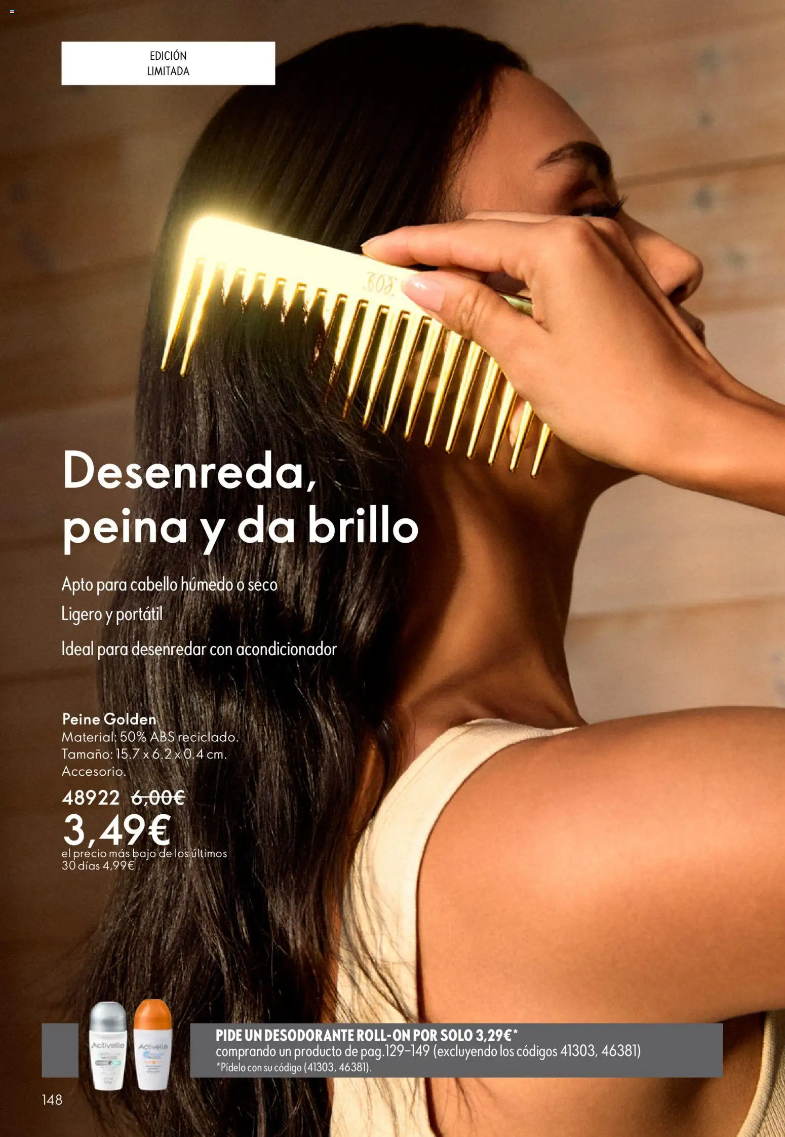 Oriflame - Catálogo Campaña 4 │ válido desde el 11.03.2026 | Página: 148 | Productos: Acondicionador, Desodorante