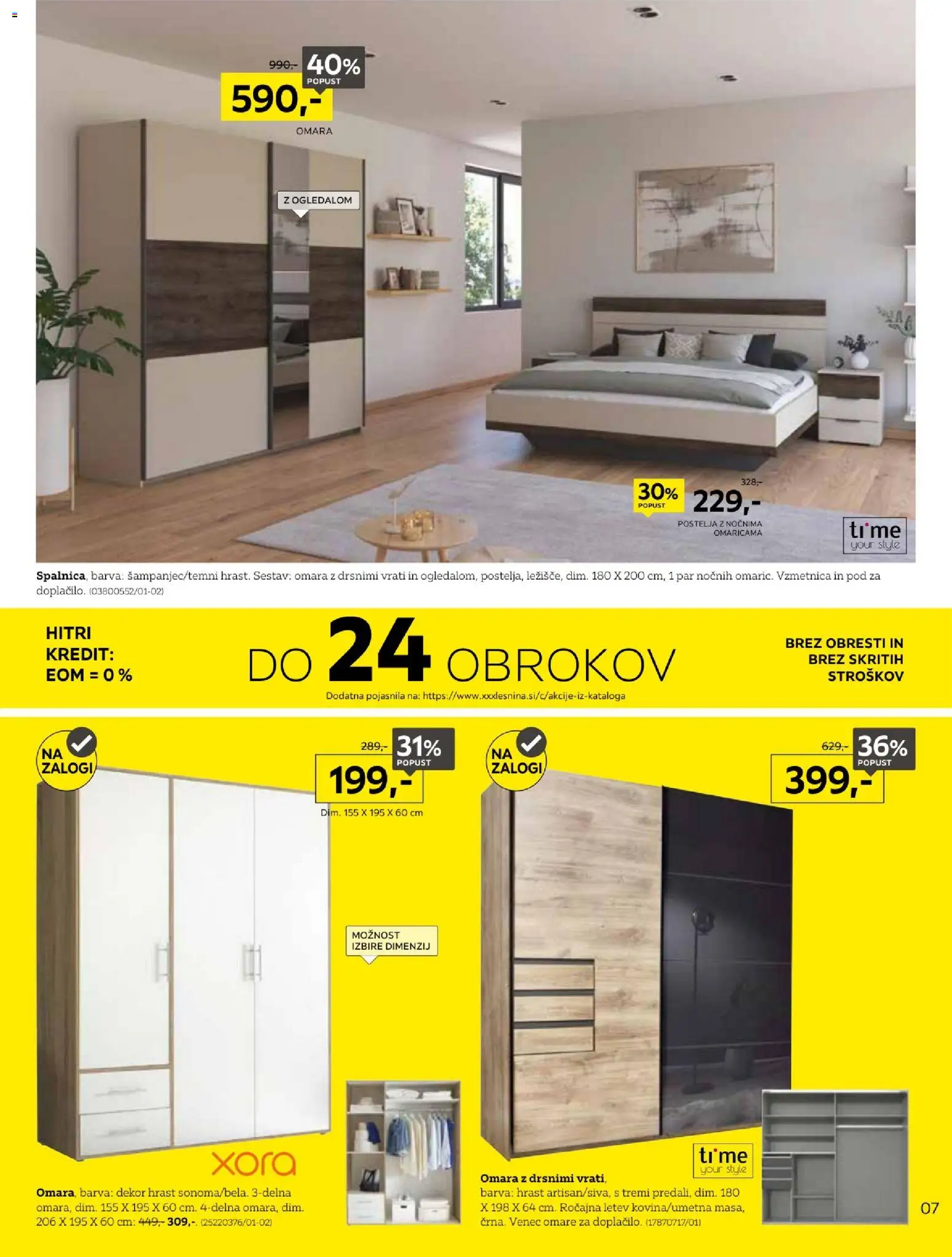 Novi XXXL Lesnina katalog ponudbe – veljaven od 29.06.2026 | Stran: 7