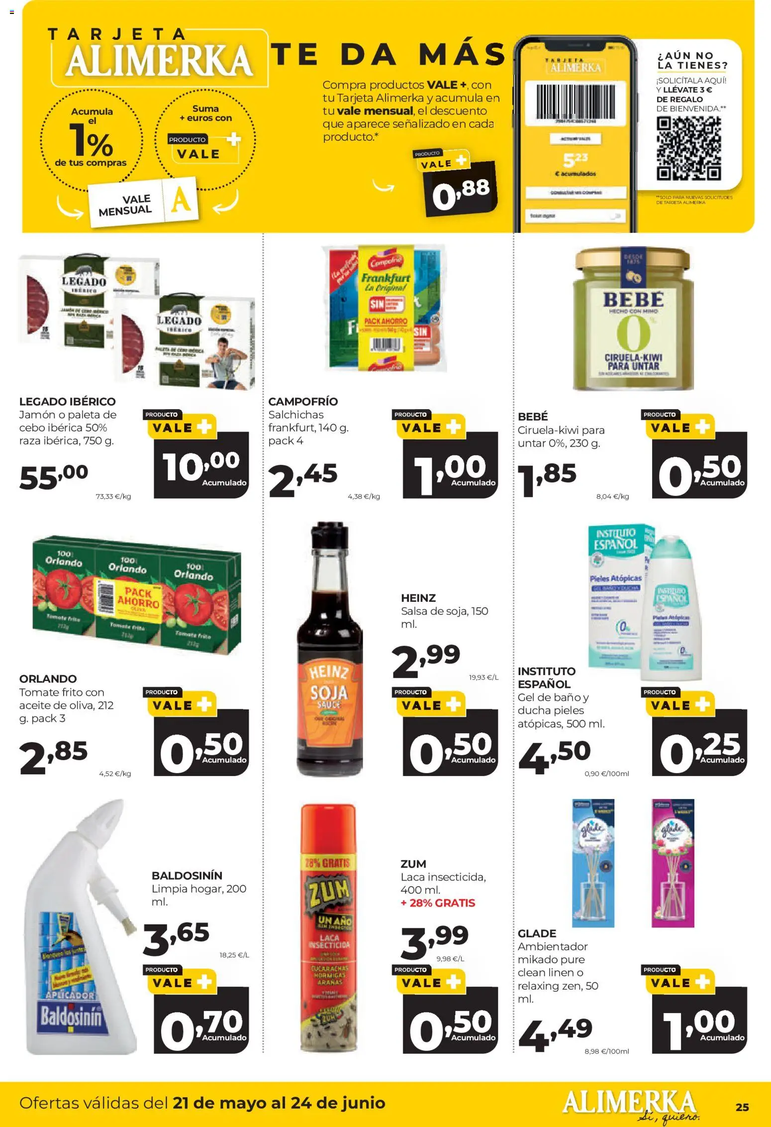 Alimerka folleto Asturias │ válido desde el 21.05.2026 | Página: 27 | Productos: Gel de baño, Jamón, Baño, Ducha