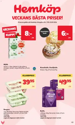 Hemköp erbjudanden - Förhandsvisning av reklamblad från butik Hemköp aktuell från 17/08/2026