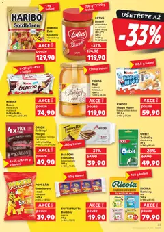 Náhled letáku KINDER Bueno, Různé druhy multipack 5x39 g/5x43 g od 06.05.2026 | Strana: 23