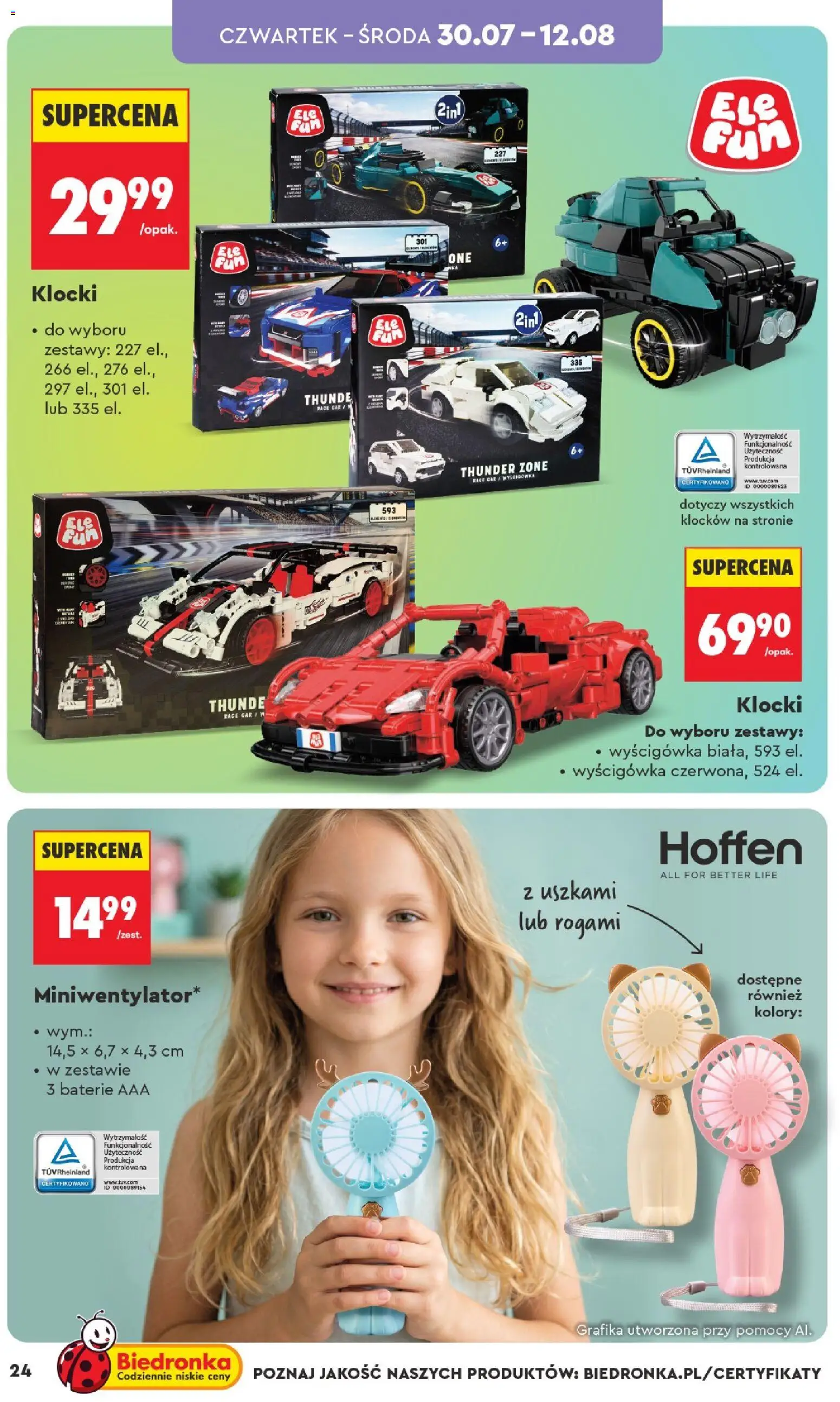 Biedronka Polsko leták - Hity i inspiracje od 27.07.2026 | Strana: 28 | Produkty: Baterie