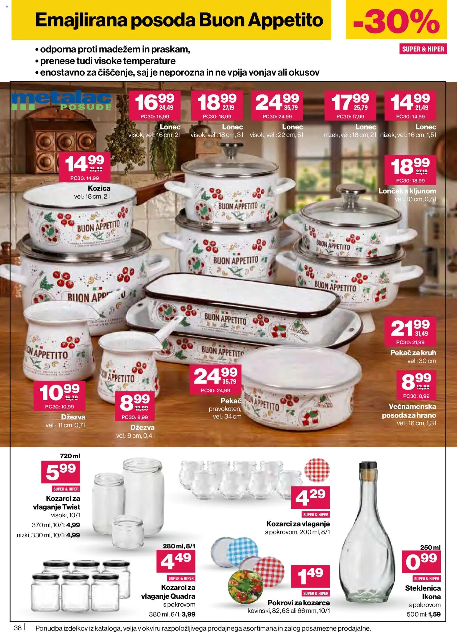Novi Mercator katalog ponudbe – veljaven od 02.07.2026 | Stran: 38