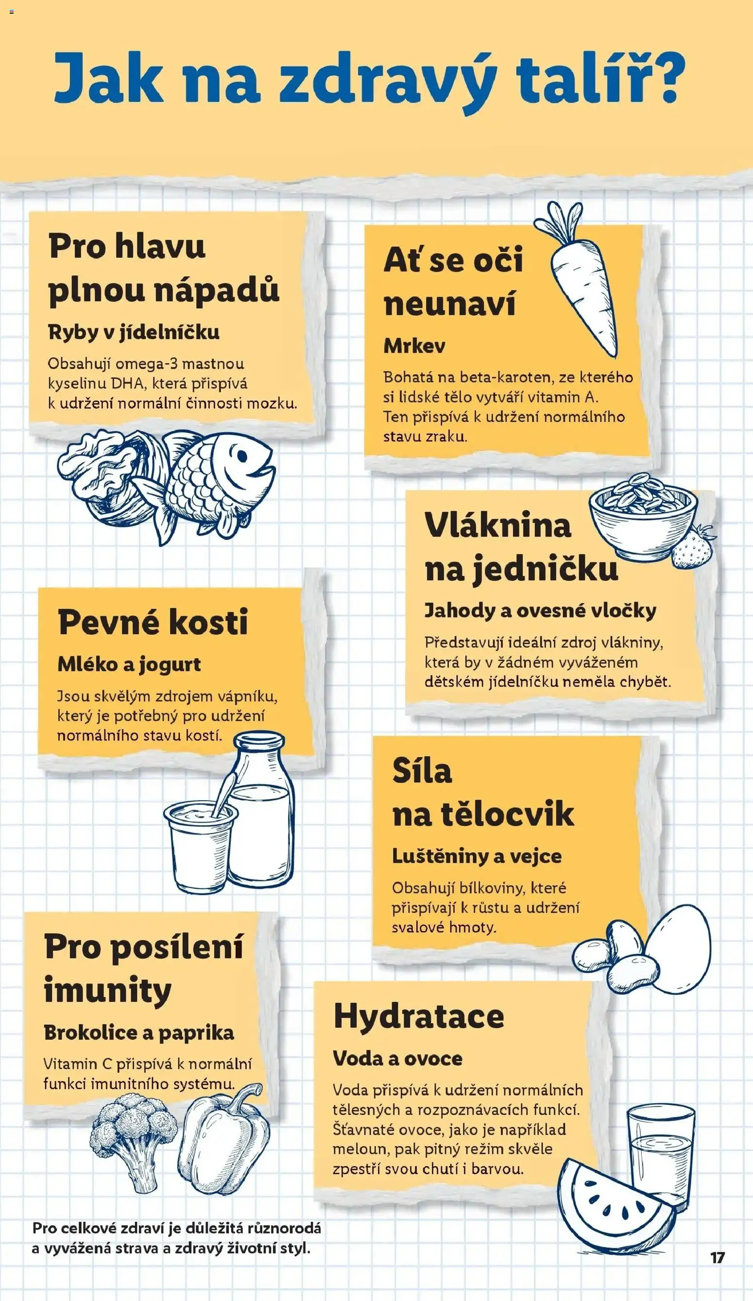 Lidl leták od 17.08.2026 - Nový akční leták | Strana: 17 | Produkty: Ovoce, Vejce, Brokolice, Talíř