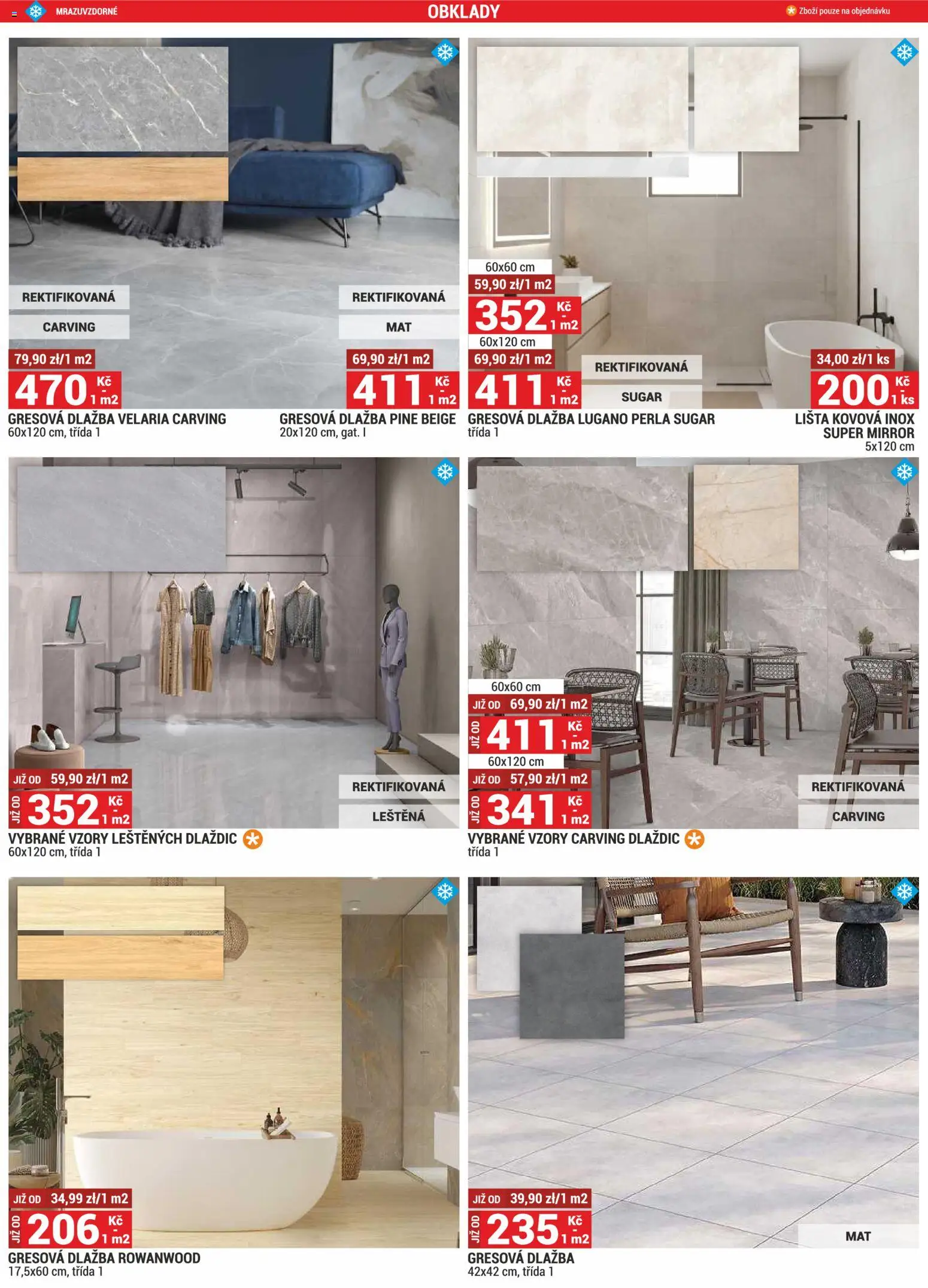 Merkury Market leták od 01.07.2026 | Strana: 24 | Produkty: Dlažba, Perla