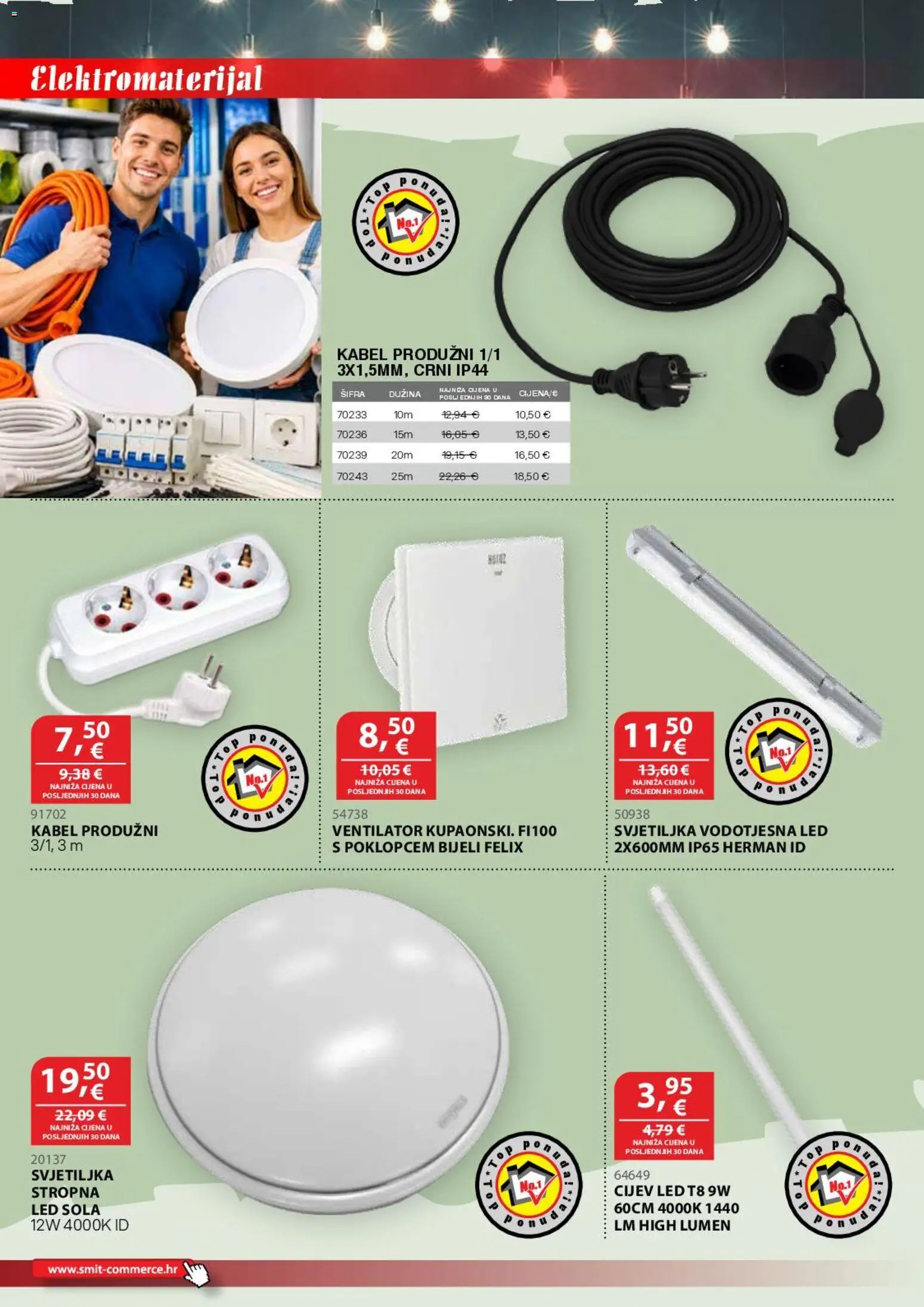 Smit Commerce katalog | vrijedi od 15.07.2026 | Stranica: 10 | Proizvodi: Ventilator, Svjetiljka, Kabel