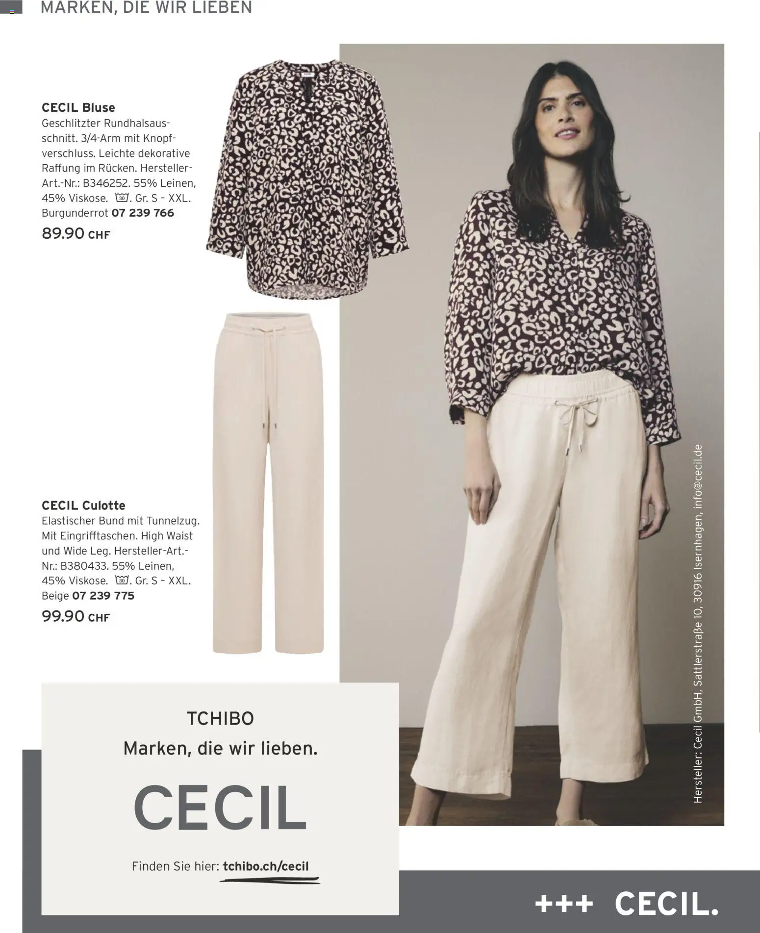 Tchibo aktionen – gültig ab 01.07.2026 | Seite: 62 | Produkte: Bluse