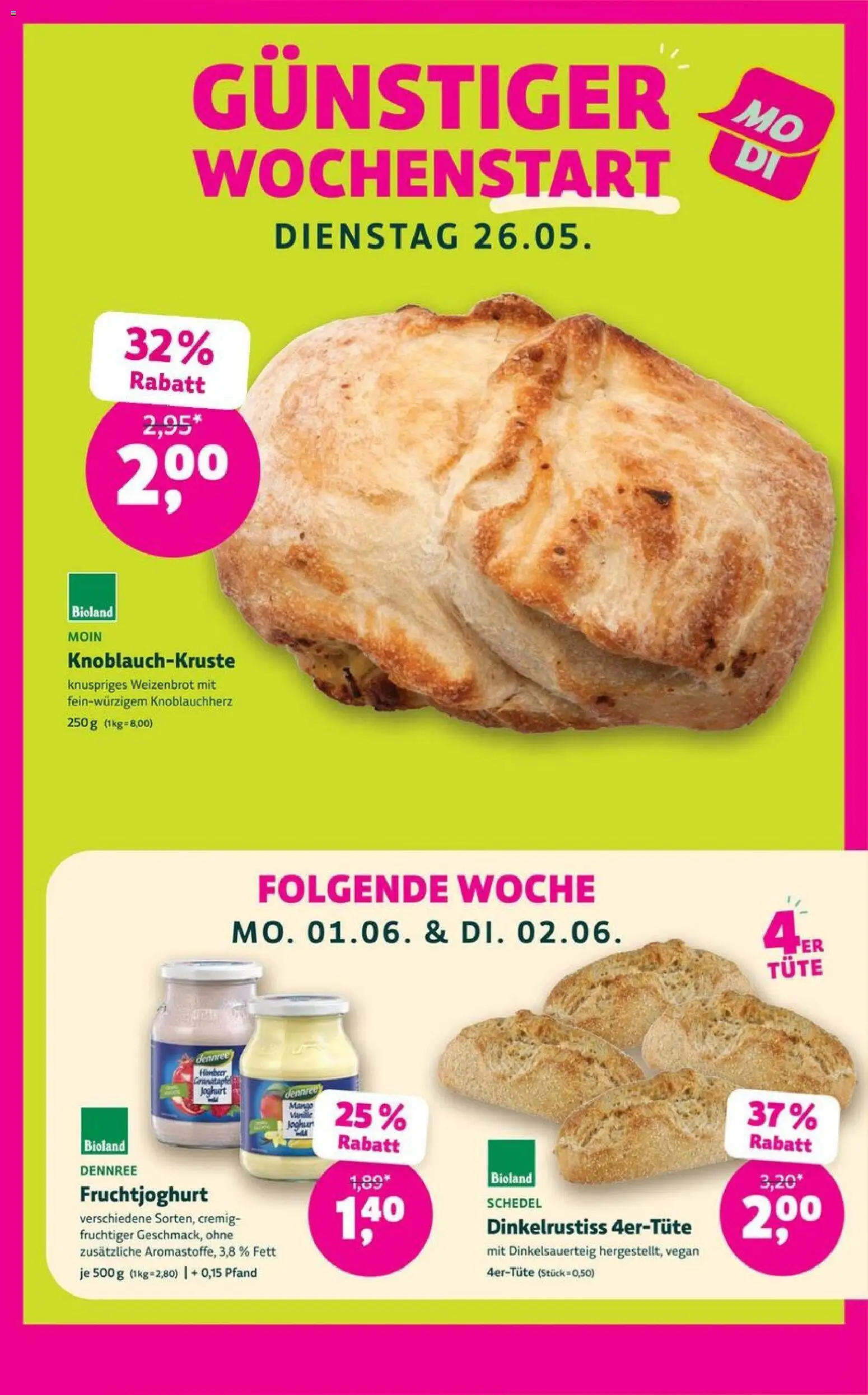 Denns BioMarkt Angebote – gültig ab 20.05.2026 | Seite: 5 | Produkte: Joghurt, Fruchtjoghurt