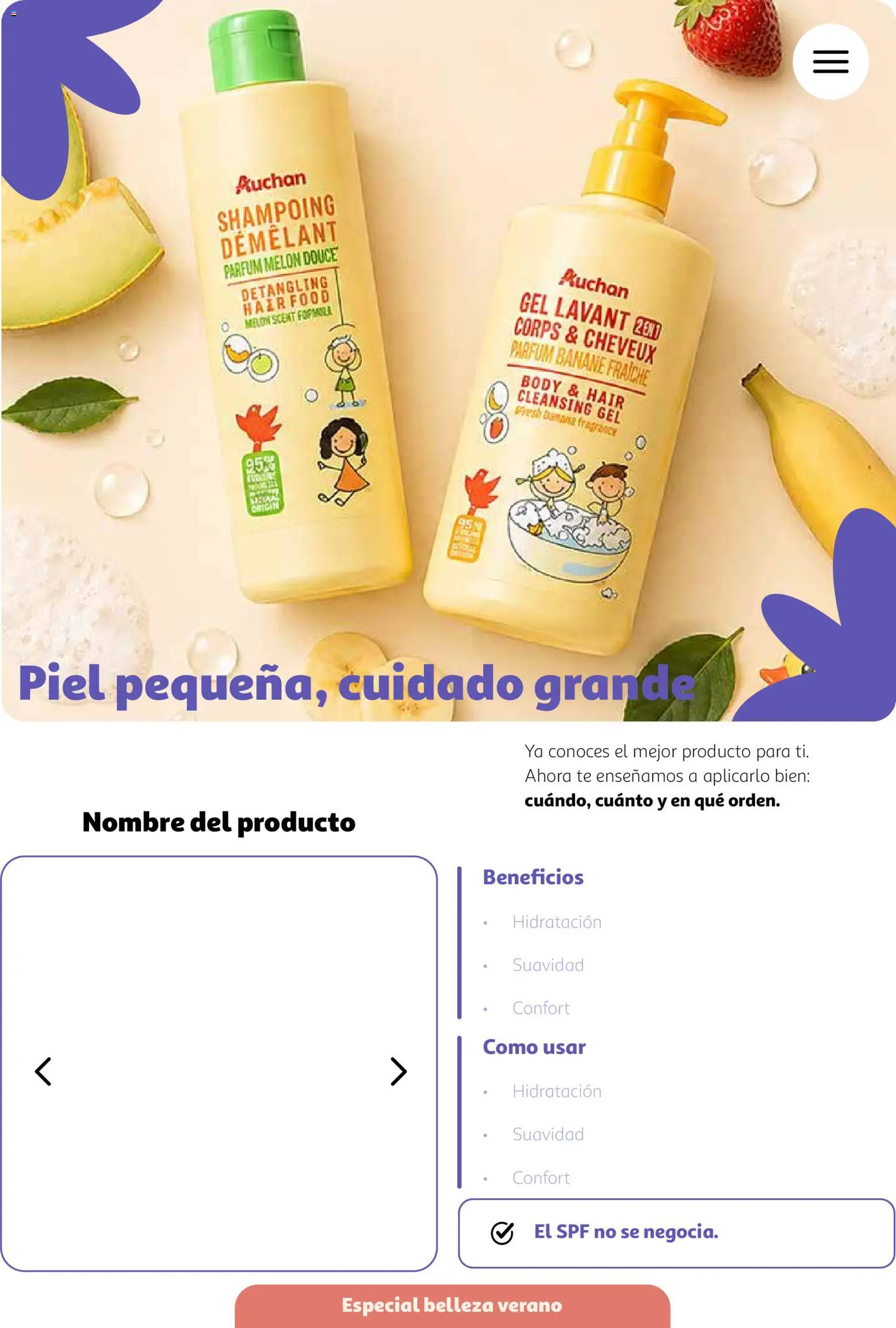 Alcampo Catálogo digital Belleza 2026 │ válido desde el 05.05.2026 | Página: 16 | Productos: Φορτιστής, Té, Body