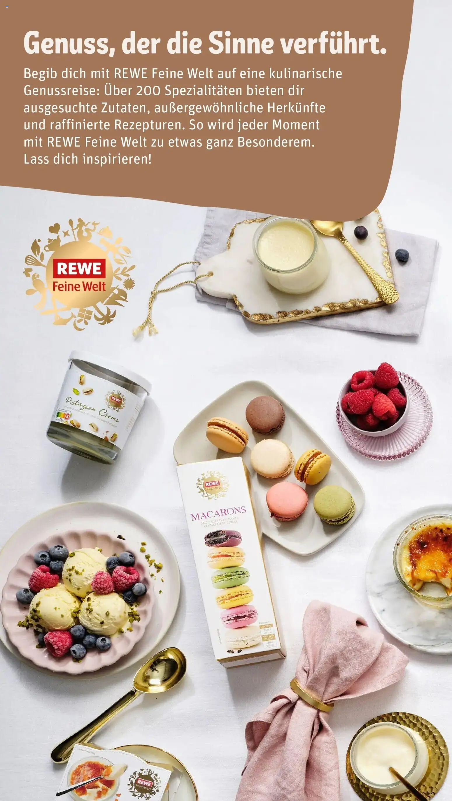 Rewe Prospekt Lorch – gültig ab 06.07.2026 | Seite: 15 | Produkte: Pistazien, Creme