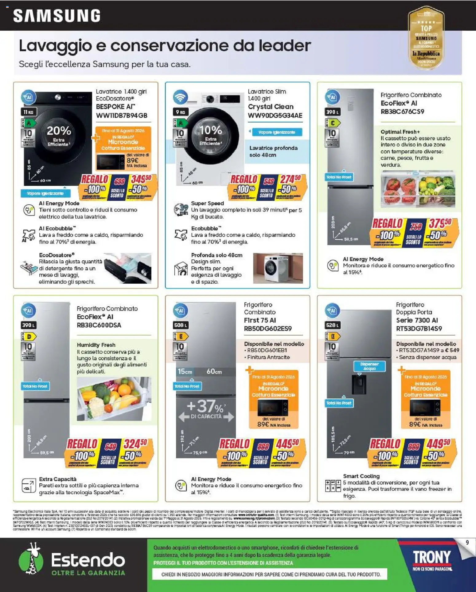 Volantino Trony del 25/06/2026 | Pagina: 9
