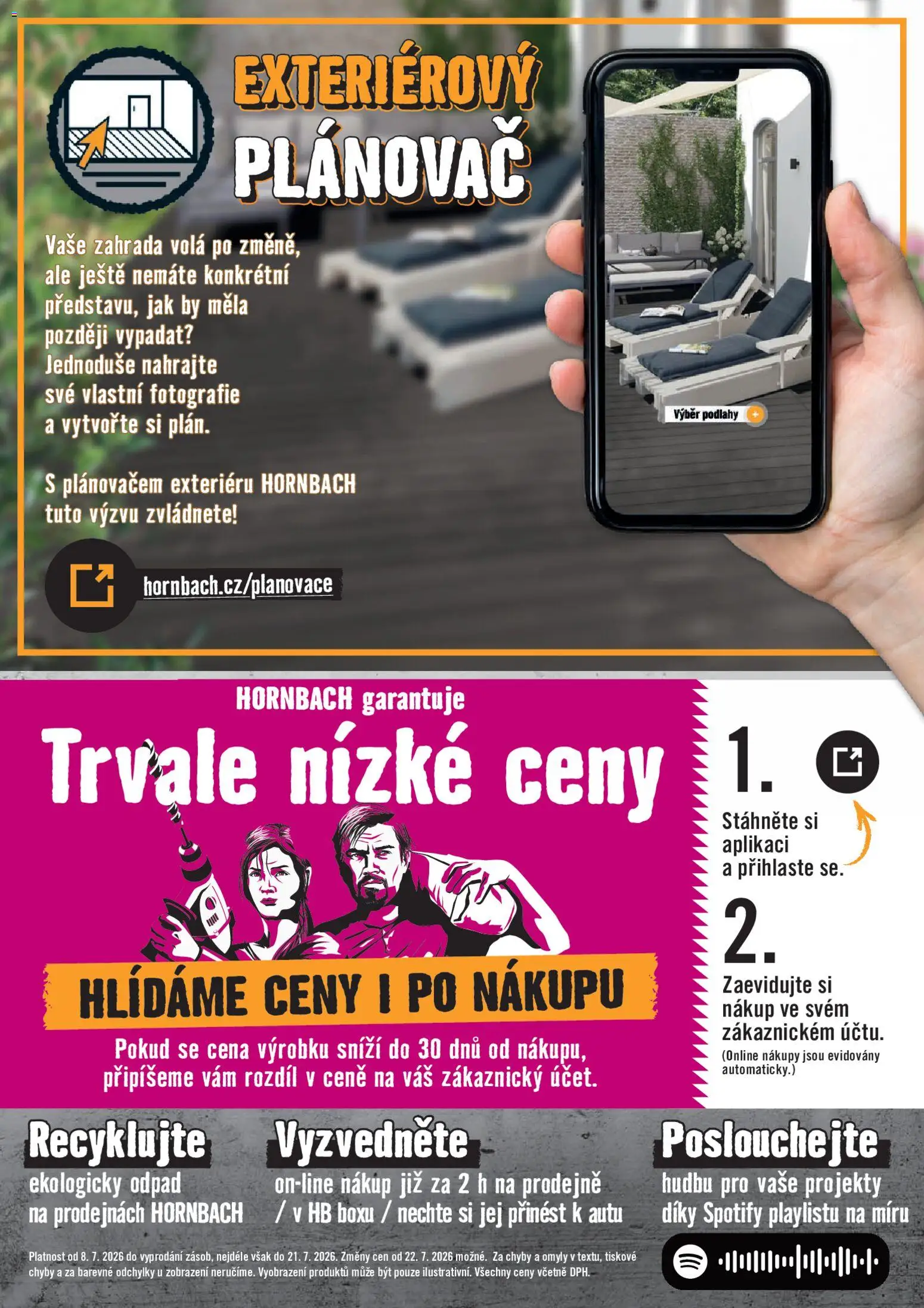 HORNBACH leták - Zahradní stavebniny od 08.07.2026 | Strana: 8 | Produkty: Zahrada