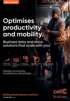 Cell C specials catalogue – valid from 11/08/2026 | Page: 4 | Products: Data, Scale