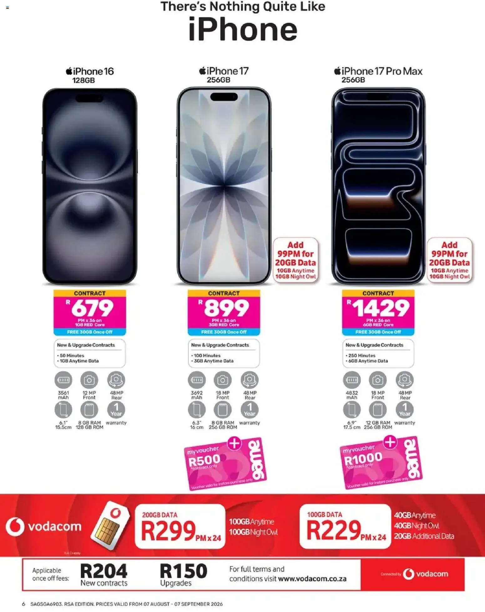 New Game catalogue – valid from 07/08/2026 | Page: 6 | Products: Data