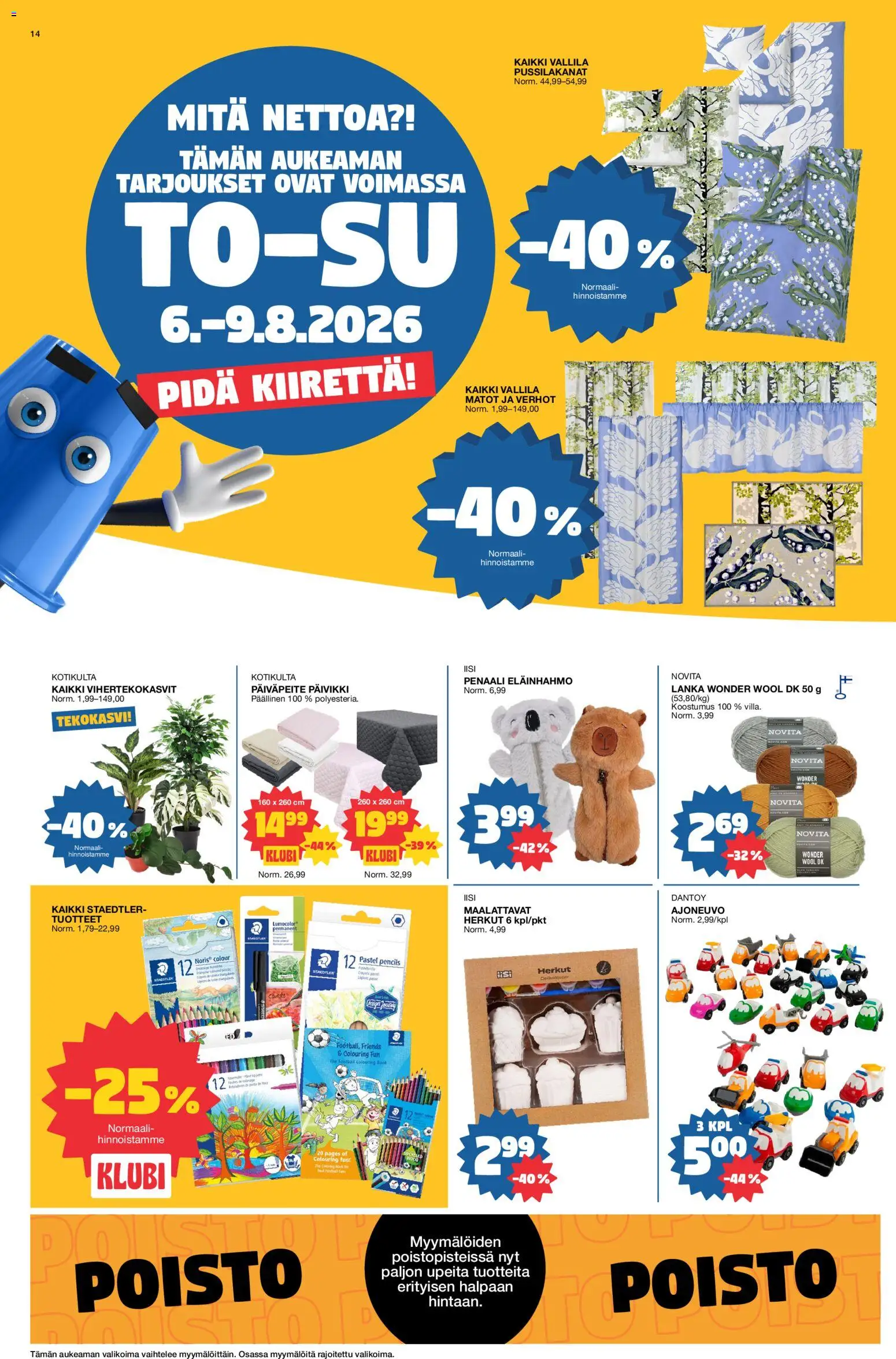Tokmanni tarjoukset – voimassa 03/08/2026 alkaen | Sivu: 14