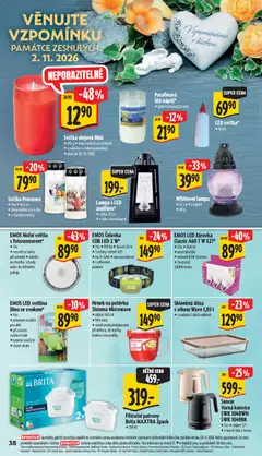 Náhled letáku EMOS LED svítilna, Dino se zvukem*, • 1 ks, • přívěsek na klíče, pro děti, • při svícení, vydává zvuk, • baterie součástí, • různé druhy od 07.10.2026 | Strana: 48 | Produkty: Dóza, Hrnek, Skleněná dóza, Svíčka
