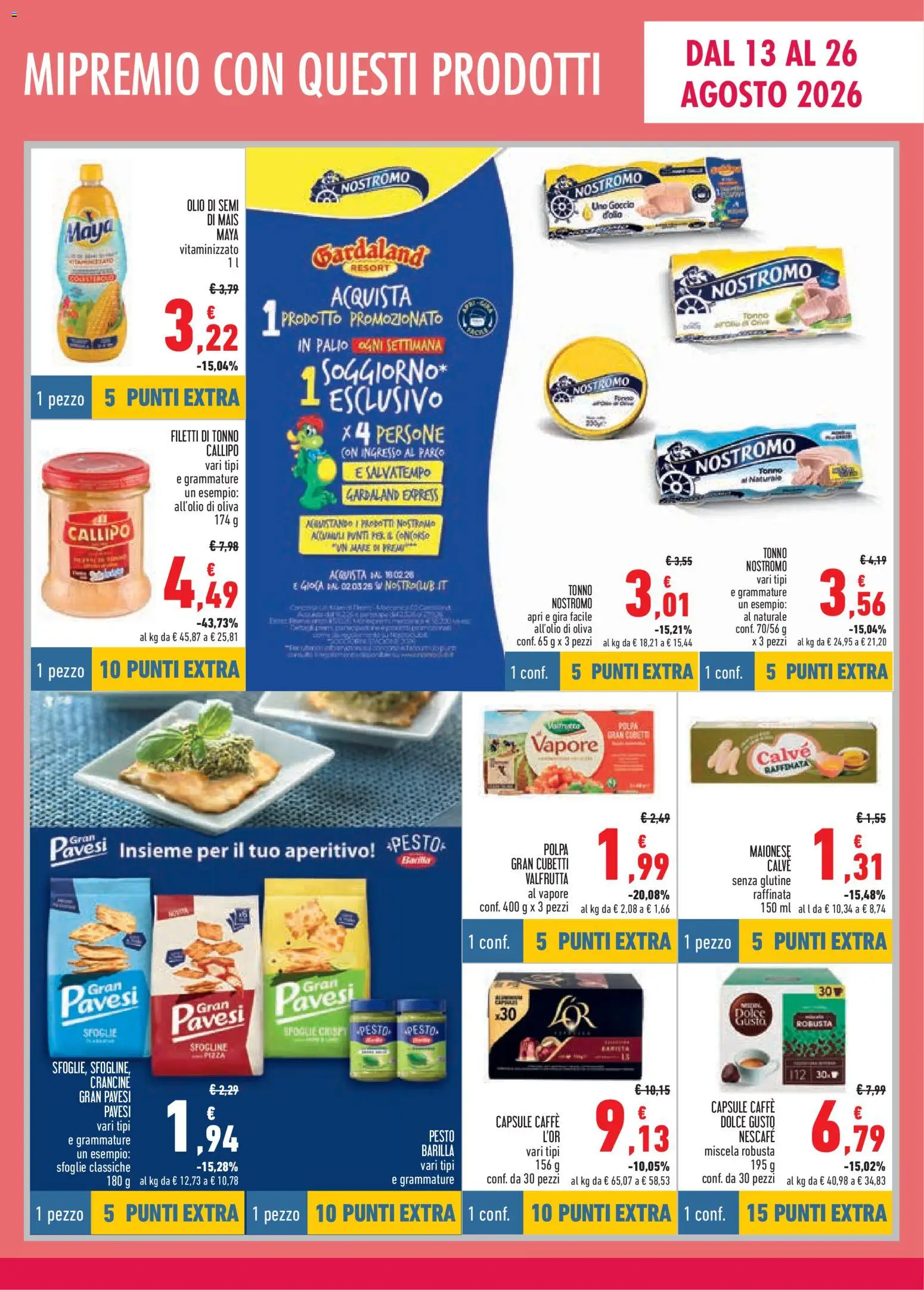 Volantino Conad del 13/08/2026 | Pagina: 7 | Prodotti: Olio di semi, Olio, Barilla, Nescafé
