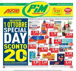 Anteprima del volantino PIM Supermercati volantino valido a partire dal 23/09/2026