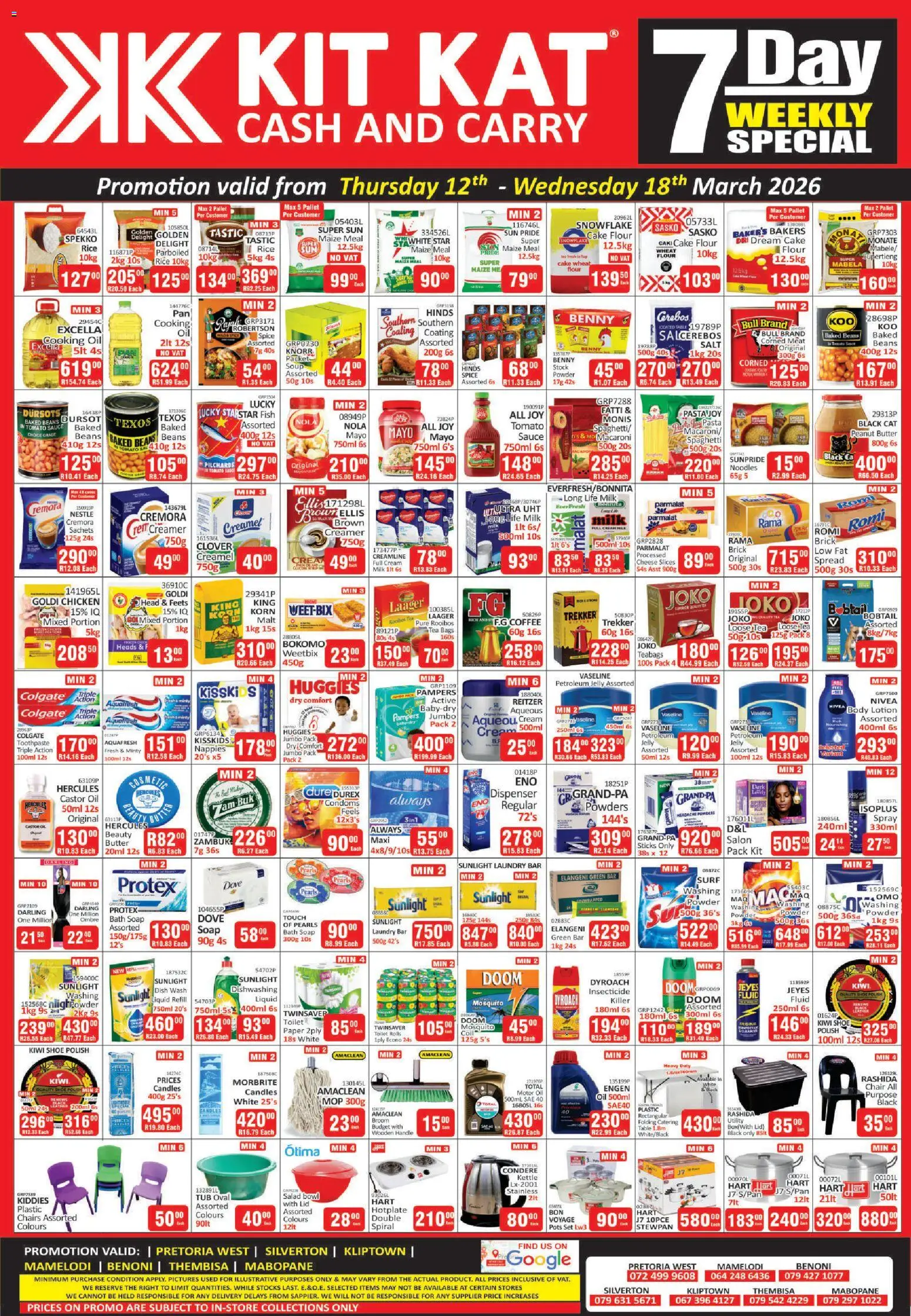 New KIT KAT Cash & Carry catalogue – valid from 12.03.2026 | Page: 1 | Products: Creamer, Fish, Cream, Paper