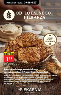 Pogląd oferty "Biedronka gazetka - Pieczywo" - ważna od 29.06.2026