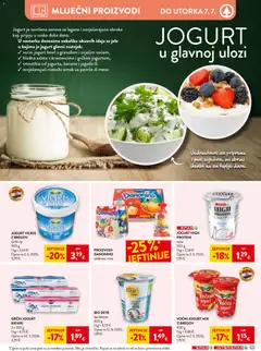 Spar Katalog - Pregled kataloga iz trgovine Spar, vrijedi od 01.07.2026 | Stranica: 17 | Proizvodi: Grčki jogurt, Banane, Umak, Smoothie