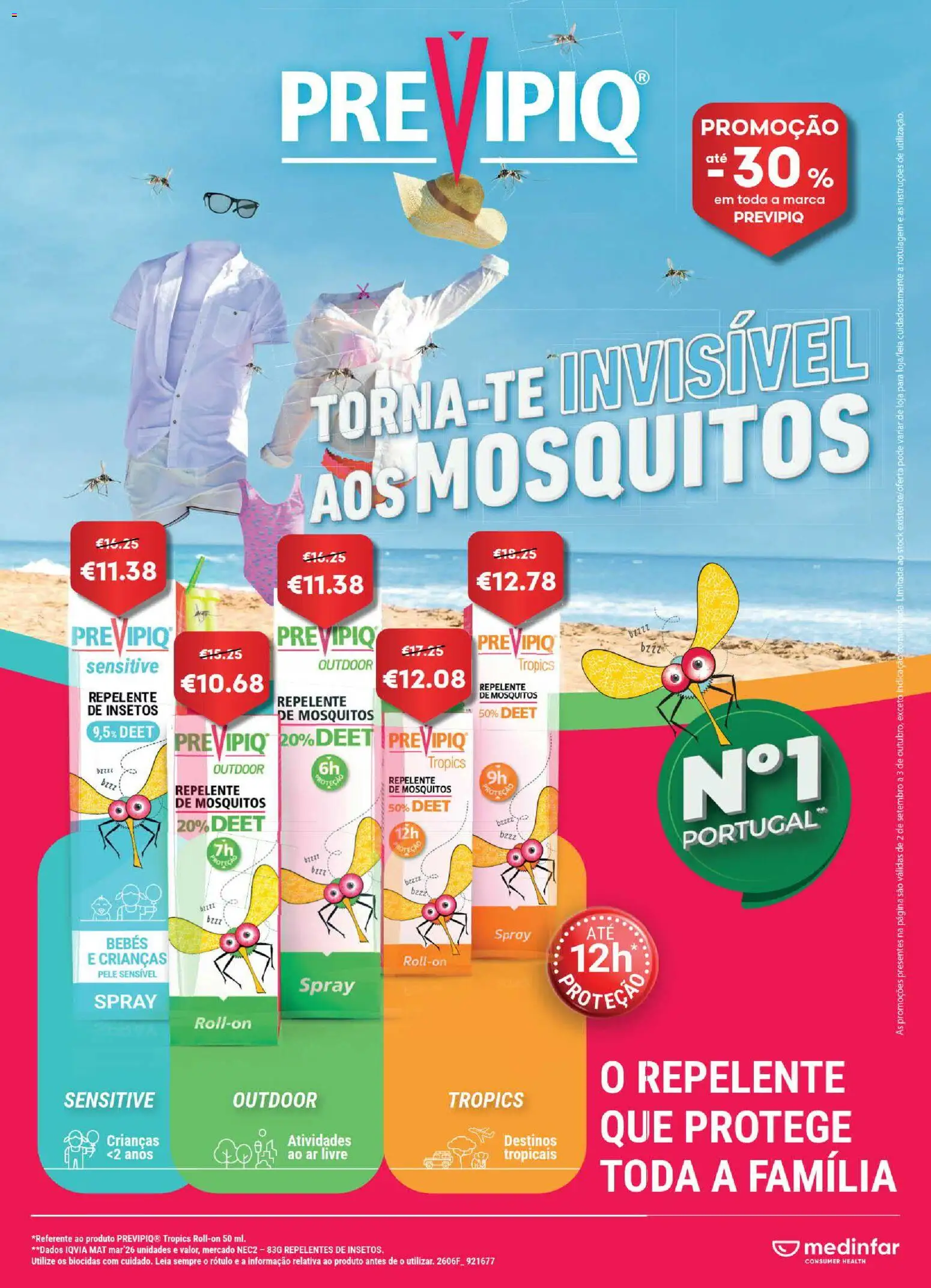 Auchan Revista Longevidade e Especial Bebe │ válido de 02/09/2026 | Página: 22 | Produtos: Repelente