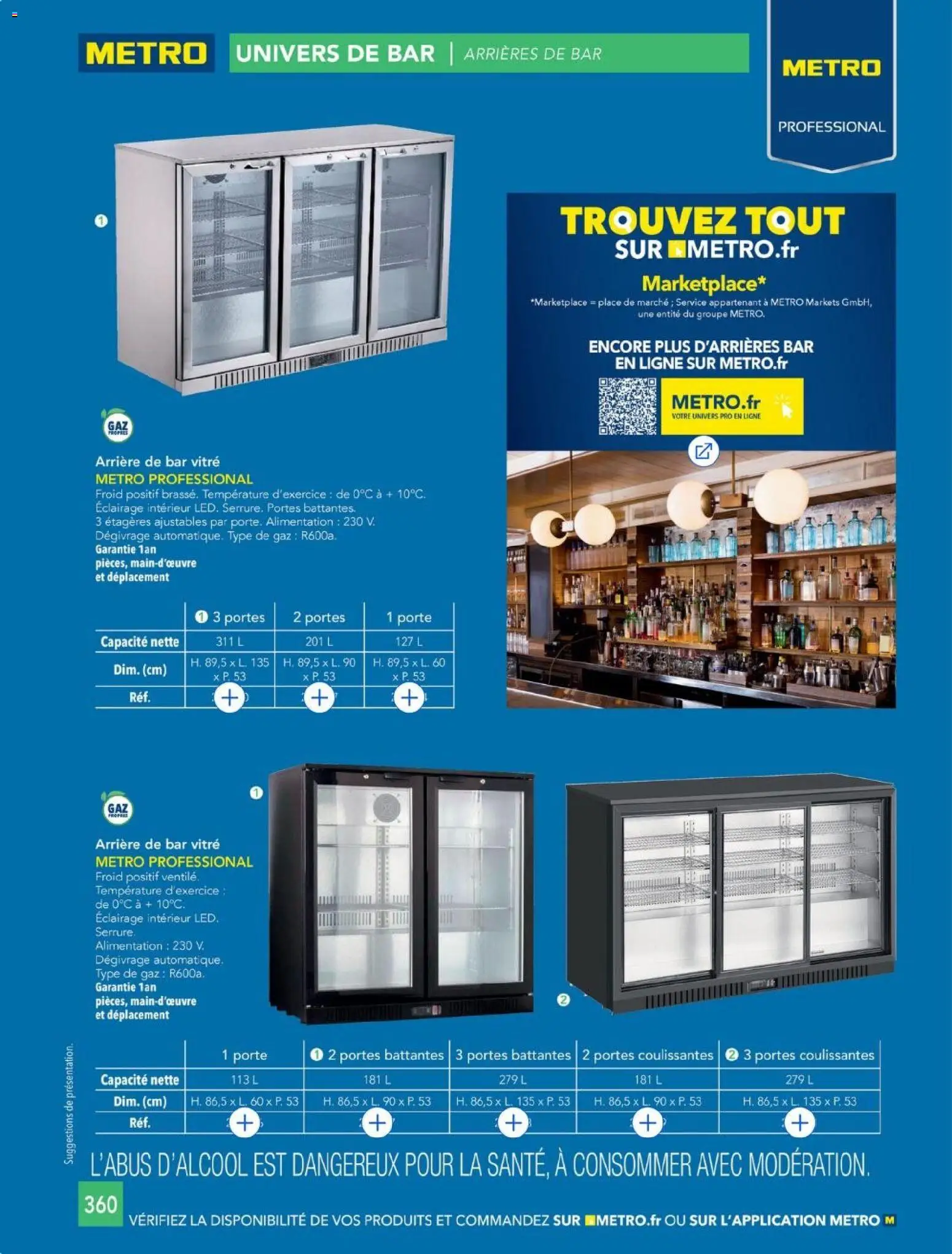 {H1} | Page: 360 | Produits: Alimentation, Porte, Éclairage, Portes