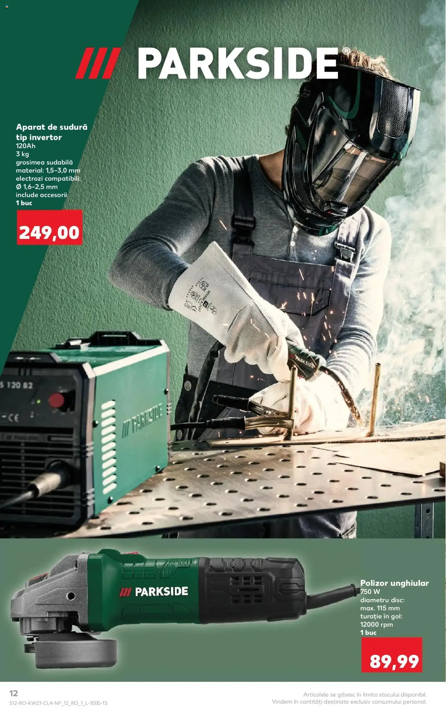 Noul catalog Kaufland – valabil de la 20.05.2026 | Pagină: 12 | Produse: Disc, Polizor