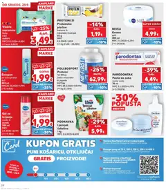 Pasta za zube, Pasta za zube razne vrste 75 ml - Pregled kataloga iz trgovine Kaufland, vrijedi od 23.09.2026 | Stranica: 28