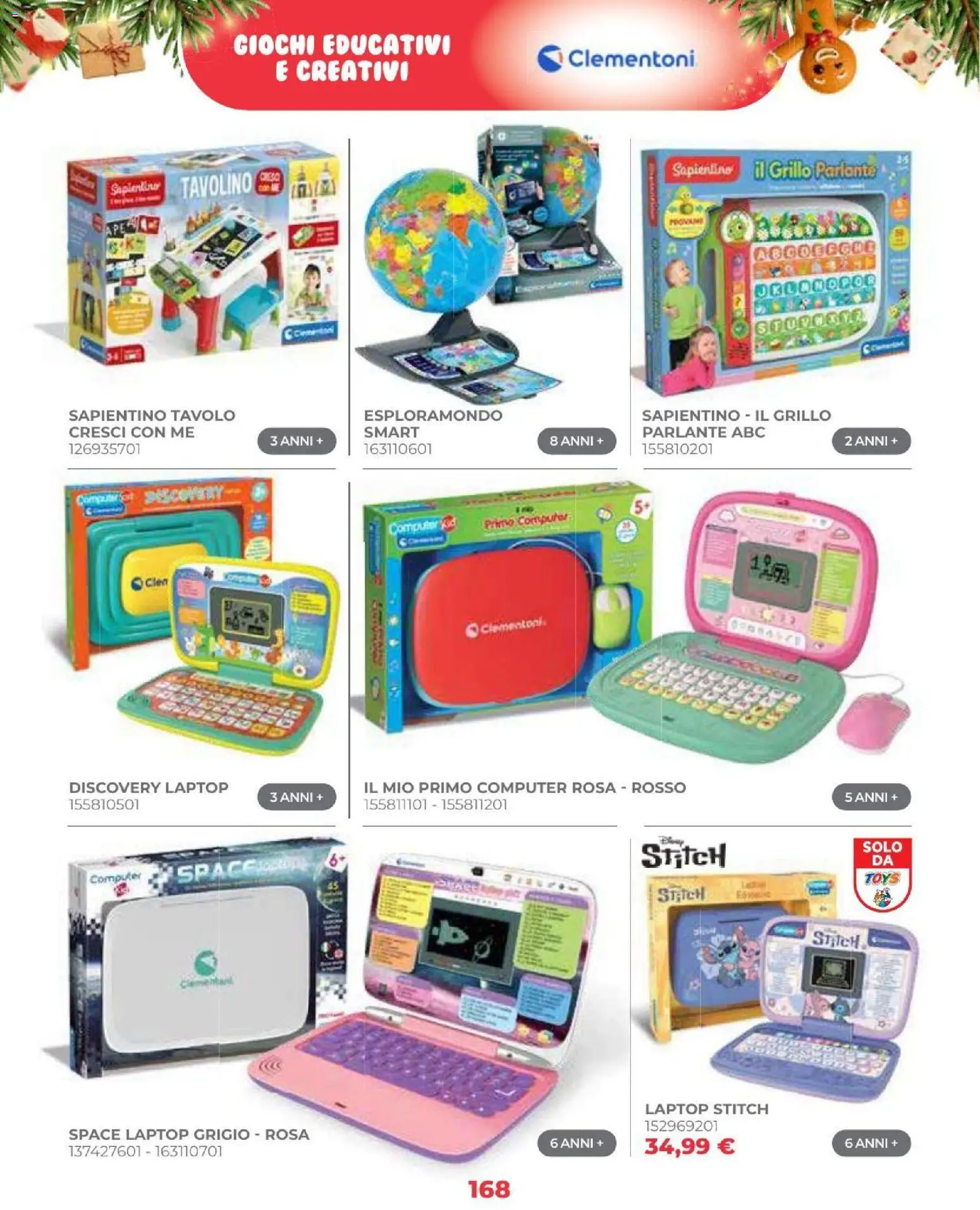 Volantino Toys Center del 16/10/2026 | Pagina: 170 | Prodotti: Tavolino, Laptop, Computer, Tavolo