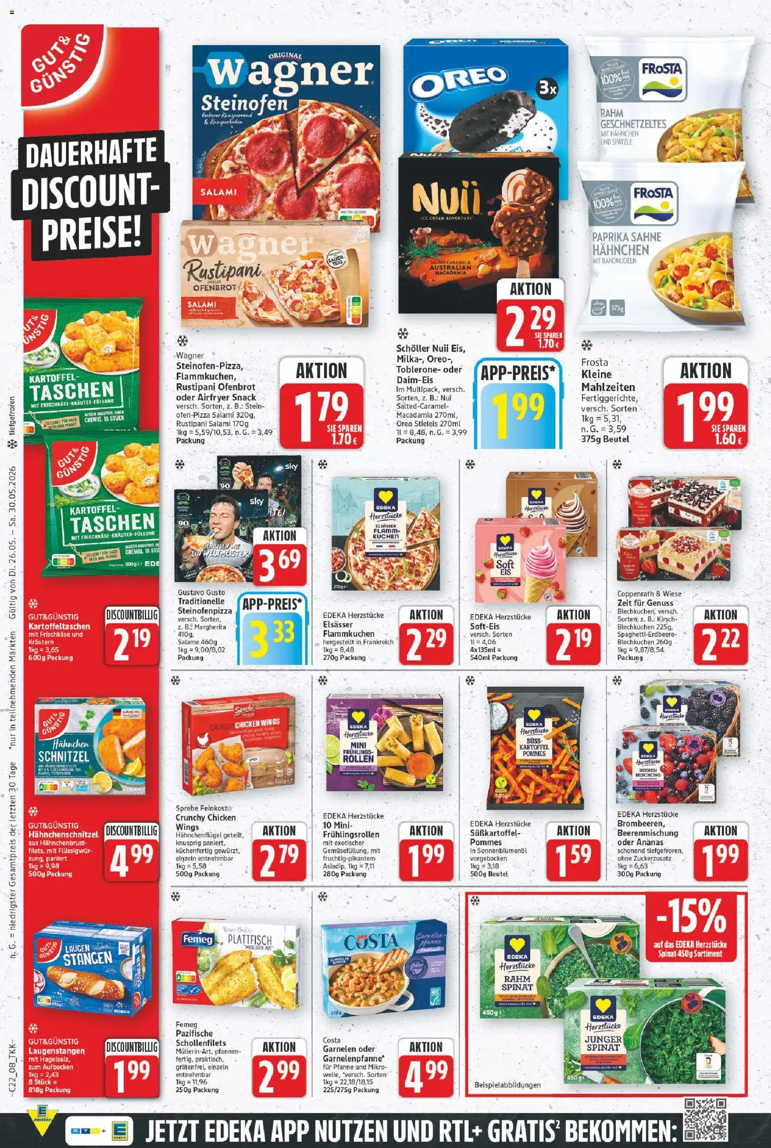 E center Prospekt – gültig ab 26.05.2026 | Seite: 10 | Produkte: Ofen, Schnitzel, Paprika, Sahne