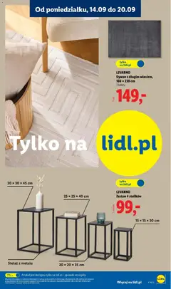 Pogląd oferty "LIVARNO Dywan z długim włosem, 160 x 230 cm, Dywan z długim włosem, 160 x 230 cm, 2 kolory" - ważna od 14.09.2026 | Strona: 31 | Produkty: Dywan