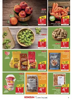 Konzum Katalog - Pregled kataloga iz trgovine Konzum, vrijedi od 22.07.2026 | Stranica: 9