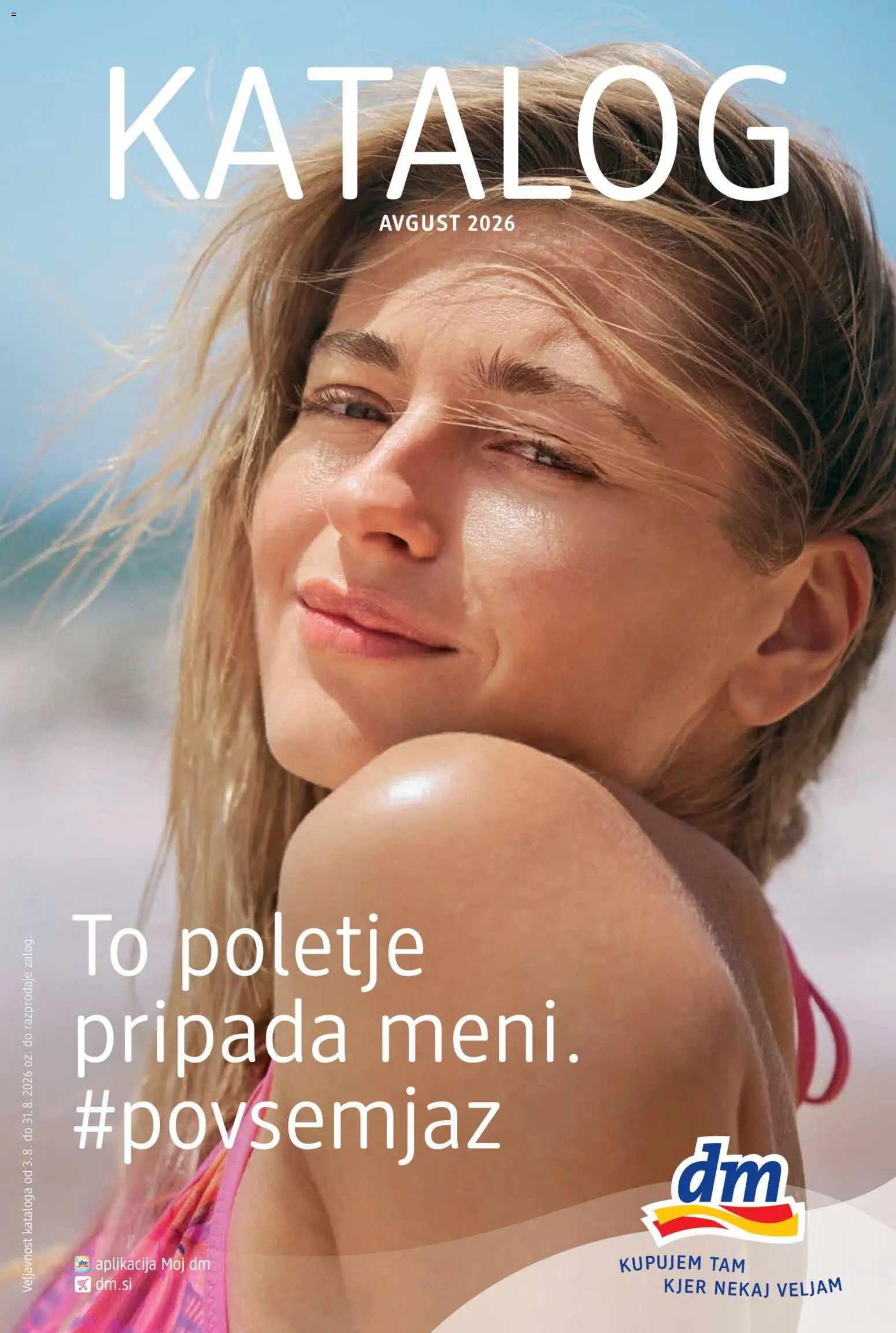 Novi DM Drogerie Markt katalog ponudbe – veljaven od 03.08.2026 | Stran: 1