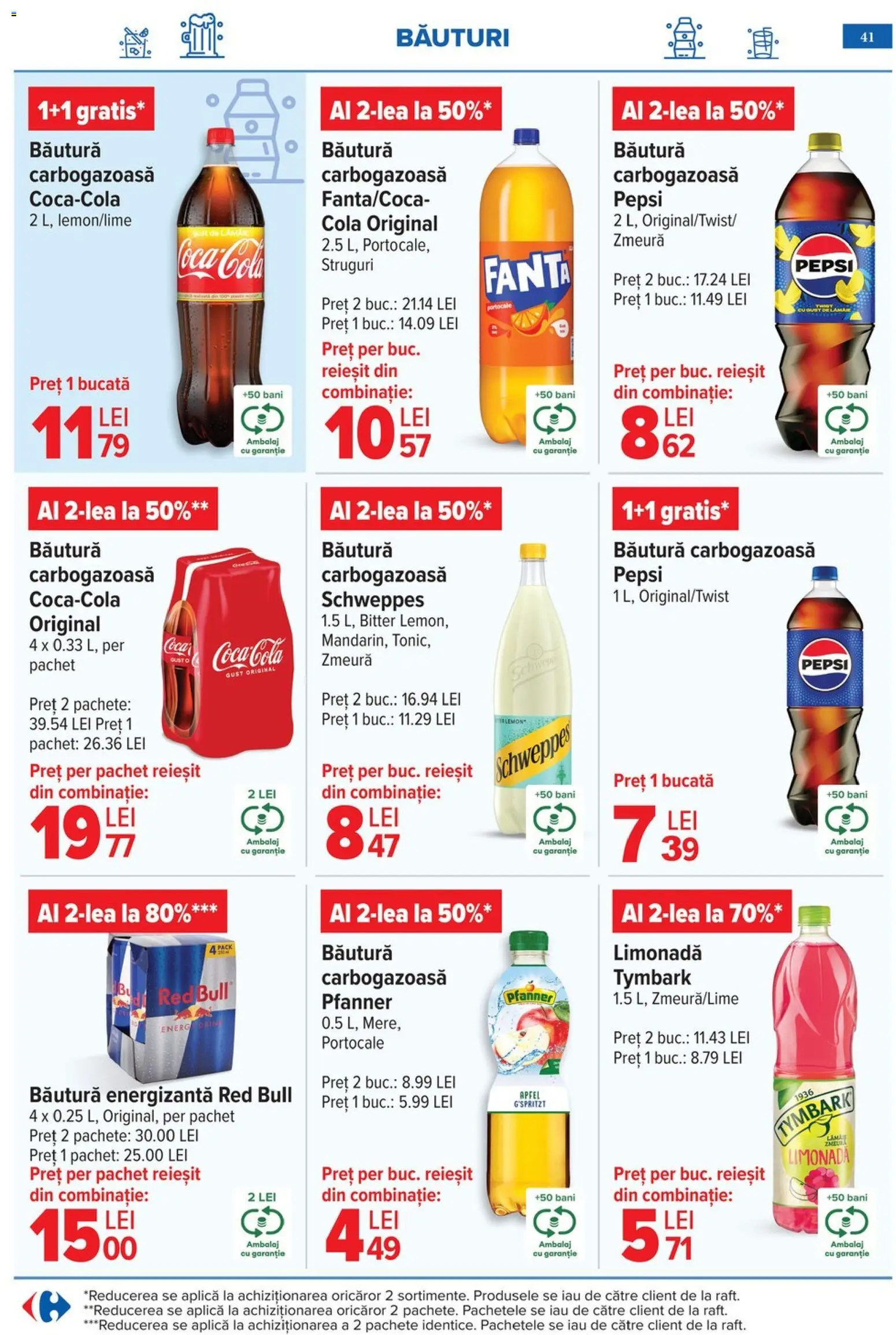 Noul catalog Carrefour – valabil de la 06.05.2026 | Pagină: 44 | Produse: Raft, Köpek Sabunu, Amerikan servis, Băutură energizantă