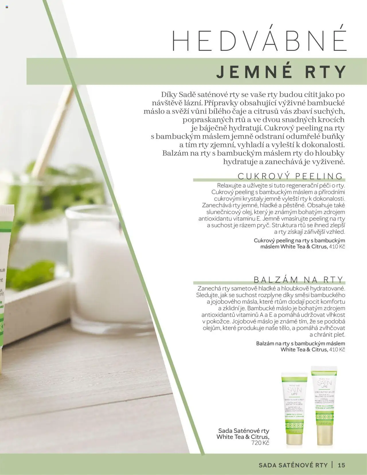 Mary Kay katalog - Péče pro ruce a tělo od 16.03.2025 | Strana: 13 | Produkty: Bambucké máslo, Máslo, Čaje, Crema